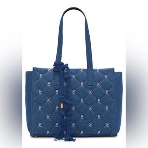Vince Camuto Barry Denim Tote Bag